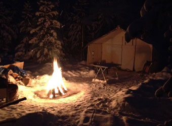 fire-tent-snow